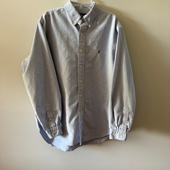 Ralph Lauren Light Blue Casual Button Down Shirt - Picture 1 of 5